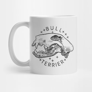 Skull of bull terrier Mug